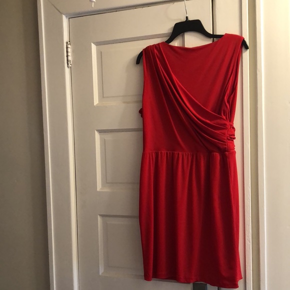 Red Calvin Klein Dress Size 12 - Picture 10 of 11